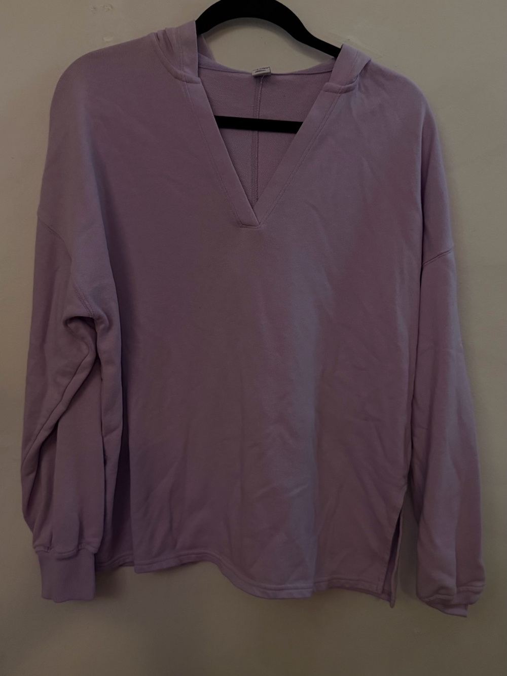 Old Navy Lilac V-Neck Hoodie